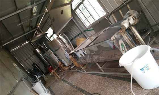 用雅大大型釀酒設(shè)備做薏米酒1年，日均營業(yè)額達(dá)8000元的秘密-05-薏米酒案例2套500斤的設(shè)置