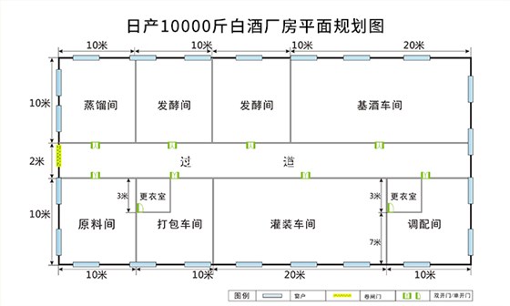為客戶釀酒設備廠規(guī)劃