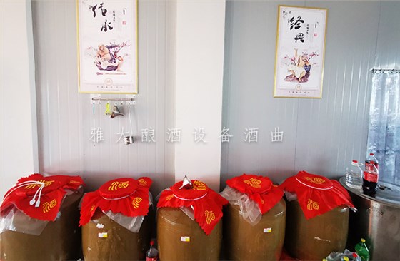9.1-大地紅純糧酒業(yè)開(kāi)業(yè)當(dāng)天，用釀酒設(shè)備白酒做的酒都被銷(xiāo)售一空-酒坊開(kāi)業(yè)8