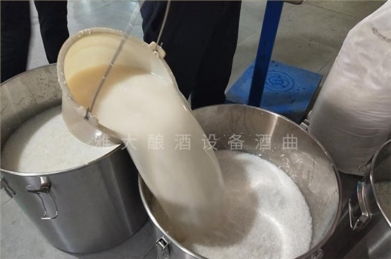 看老師傅怎樣用不銹鋼釀酒設(shè)備將椰肉干釀成酒的！ 5