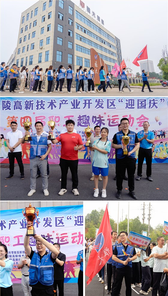 零陵高新區(qū)第四屆職工趣味運動會圓滿落幕 雅大智能勇奪雙冠 3