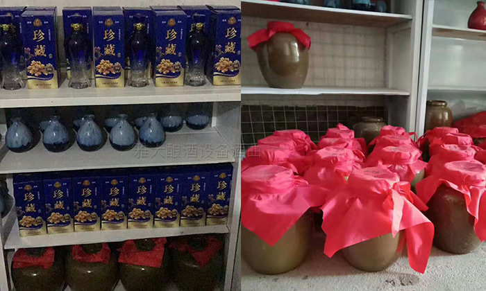 劉歡也來湊熱鬧，改行用雅大釀酒設備做純糧酒！-06成品酒窖藏酒